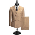 (Suit Jacket+pants 2-piece Set) Three Breasted Men's Suit Set, Wedding Man's Suit Set, Evening Man's Suit, Business Man's Suit