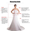 Simple Elegant A swing wedding dress Sexy Italian strap V-neck backless with floor length beach garden bridal party dress