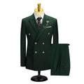 (Suit Jacket+pants 2-piece Set) Three Breasted Men's Suit Set, Wedding Man's Suit Set, Evening Man's Suit, Business Man's Suit