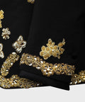 Luxurious Beaded Gold Appliques Men Suits Groom Wedding Tuxedos 3 Pieces Sets Male Prom Blazers Pants Outfit Terno Masculino